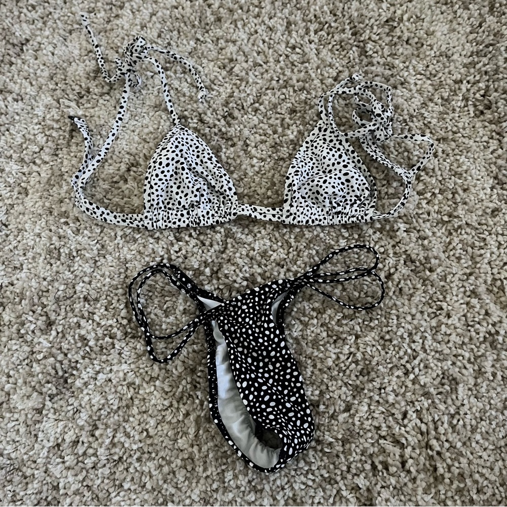 White fox boutique skimpy bikini